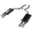 Axle Back Exhaust Kit 18 Ford Mustang GT 5.0L