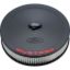 13in Dia Air Cleaner Kit Black