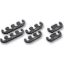 Spark Plug Wire Dividers 6pk Black Plastic