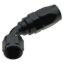 Hose Fitting #12 60 Deg. to #16 Hose Black