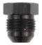 #12 AN Plug Black