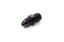 #4 x 1/16 MPT Straight Adapter Fitting Black