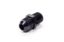 Straight Adapter Fitting #8 x 1/4 MPT Black