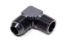 90 Deg Adapter Fitting #16 x 1 MPT Black