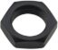 Bulkhead Nut #4 Black