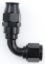 Hose Fitting #10 90 Deg PTFE Black