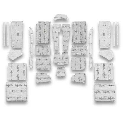 71-73 Ford Mustang Coupe Full Insulation Kit