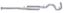 Cat-Back Single Exhaust System  Aluminized