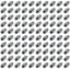 100 Lugnuts 7/16 Acorn 13/16 Hex