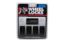 4 Wheel Locks 12mm x 1.5 Black Chrome