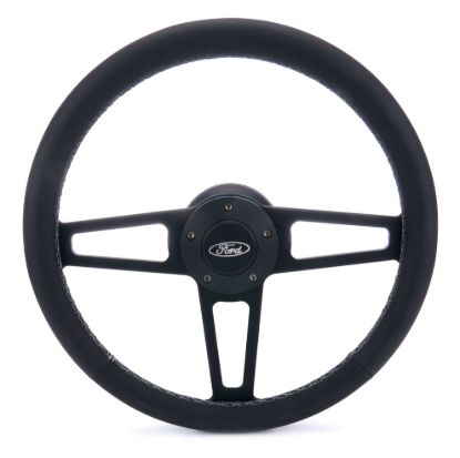 T Series Blk Wheel FORD Logo/Install Kit