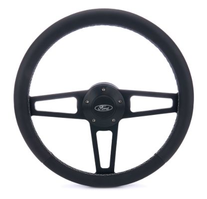 T Series Blk Wheel FORD Logo/Install Kit
