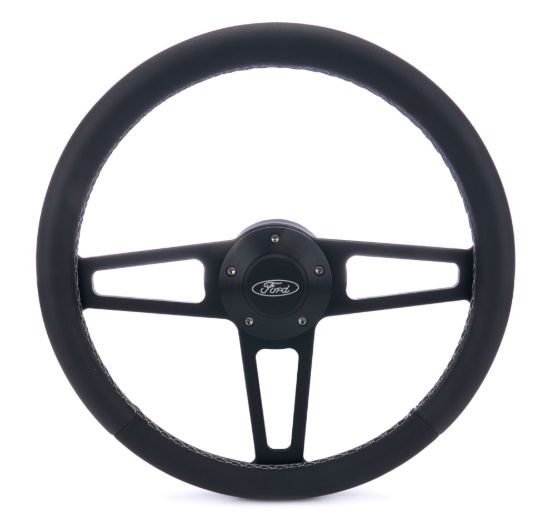 T Series Blk Wheel FORD Logo/Install Kit