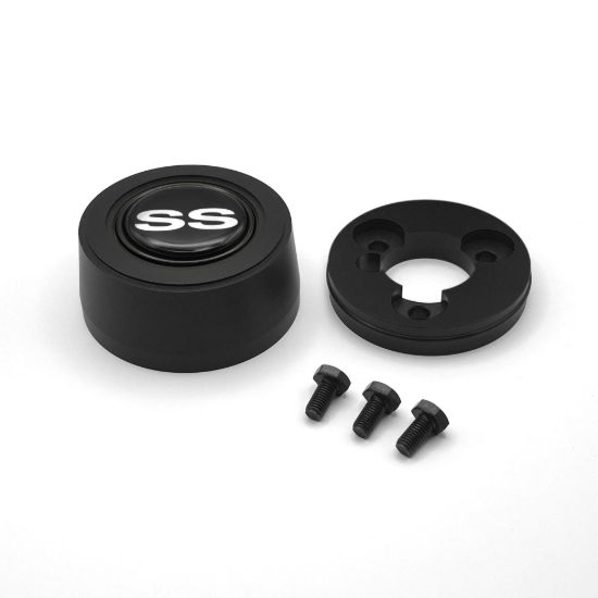 Billet Horn Button SS