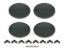 Vette 84-90 Turn/Tail w/ Rubber Blackout (6) pcs