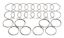 SBC Piston Ring Set 4.040 Bore 1.5 1.5 3.0mm