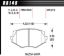 Street Brake Pads Front Miata HP Plus