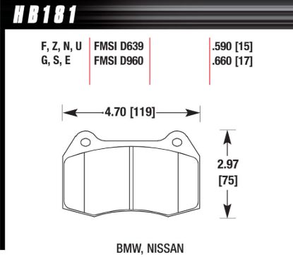 Brake Pads BMW