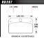 Brake Pads Rear Strange w/.437 Center Hole DR-97