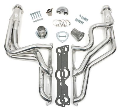Pontiac V8 Headers - Coated