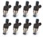 30 PPH Fuel Injectors - 8-Pack