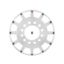 Crank Trigger Wheel - BBC/LS 8in 12-1X