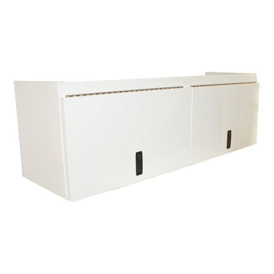 Cabinet 60in Overhead - Aluminum - White