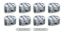 SBC Dish FHR Piston Set 4.030 Bore -18cc