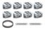 ICON FHR Piston - Chevy  383  6.00 Rod  -10cc Fla