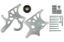 LS Corvette Alternator/ Power Steering Bracket