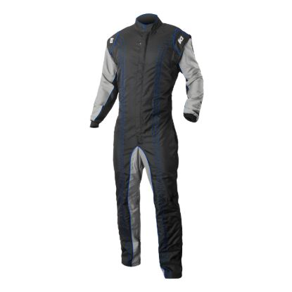 Suit Karting GK2 Adult Large/X-Large Black/Blue