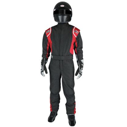 Suit Precision II 6X- Small Black/Red
