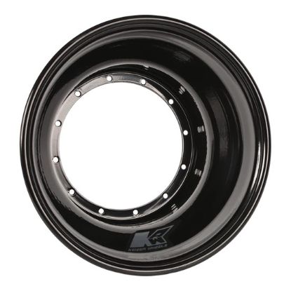 Wheel Half 12-Blt 10in x 3in BS Black