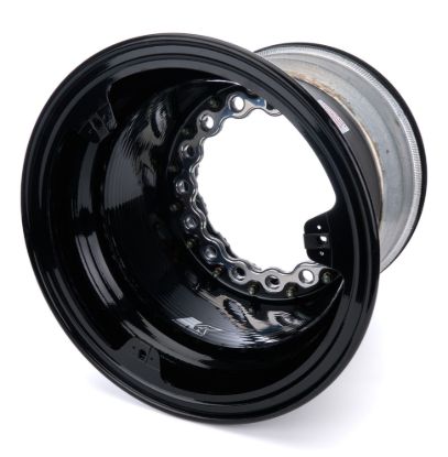 Wheel Wide 5 15x14 5in BS Forged Inner B/L Blk