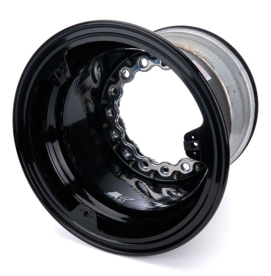 Wheel Wide 5 15x14 5in BS Forged Inner B/L Blk