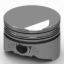 SBF Flat Top Piston Set 4.040 Bore -2cc