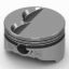 SBF Flat Top Piston Set 4.040 Bore -6.5cc