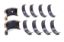 Main Bearing Set - Coated SBC w/350 Mains