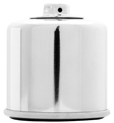 Oil Filter Powersports Canister Chrome