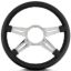 Steering Wheel Mark 9 El egante Pol. w/Black Wrap