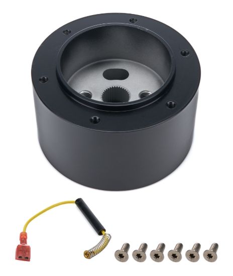 Steering Wheel Hub Adapter Black