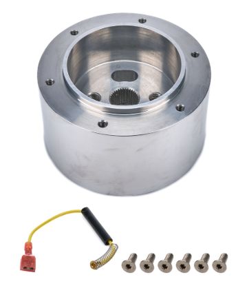 Steering Wheel Hub Adapter Polished