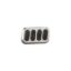 Billet Brake Pad W/Rubbe