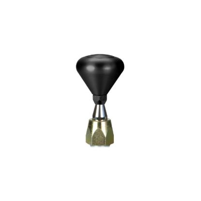 ES Shifter GM 4L60E Chro me 4in  Mush Black Knob
