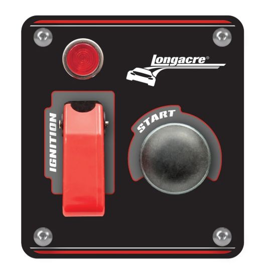 Ignition Panel Black w/Pilot Light