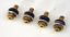 Brass Valve Stems Low Profile (4pk)