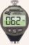 Digital Durometer with Silver Case