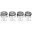 Piston Set w/Rings   4pk GM 6.6L Duramax RH