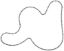 Water Pump Gasket 20-22 Ford 7.3L