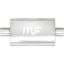 Stainless Muffler 2.25in. Center In/Out
